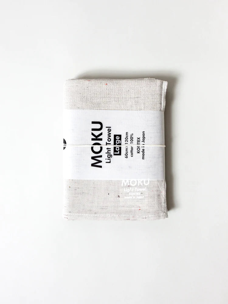 Pre-Order: Moku Light Towel (Large), Almond