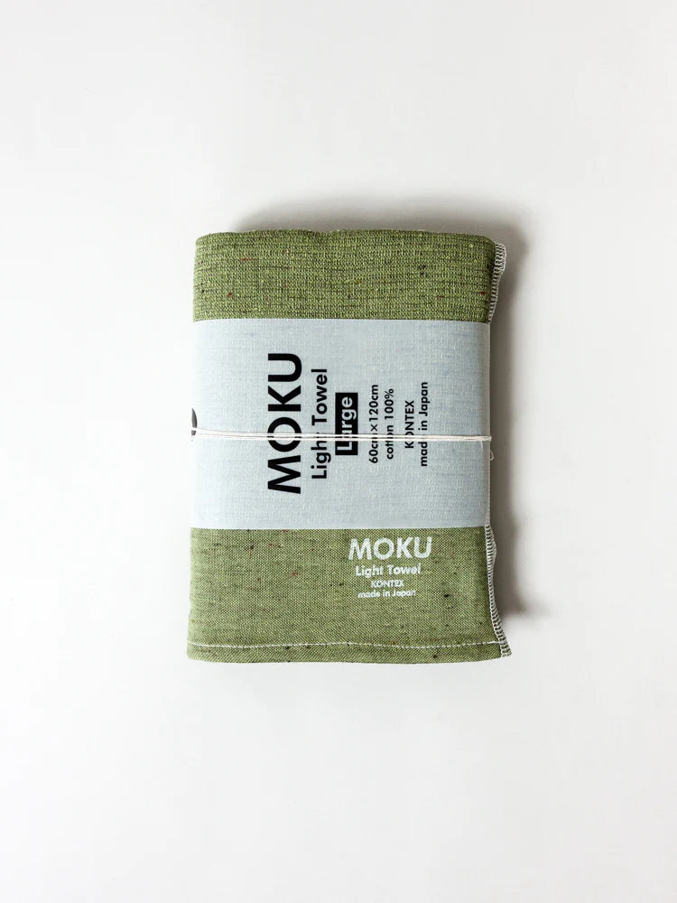 Pre-Order: Moku Light Towel (Large), Green