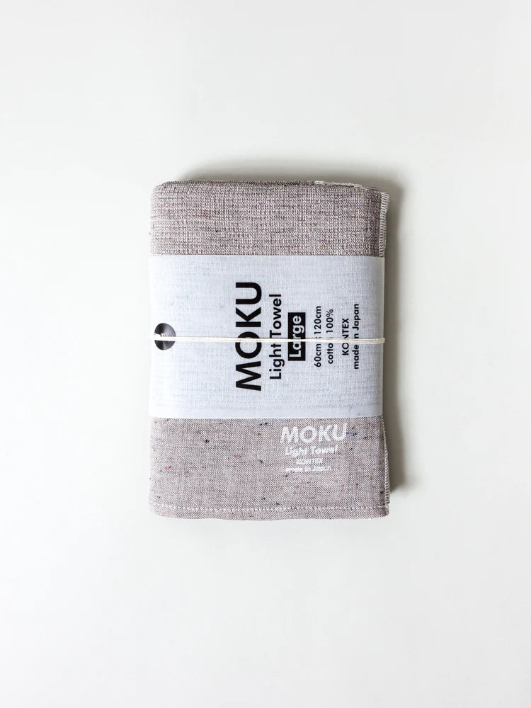 Pre-Order: Moku Light Towel (Large), Grey
