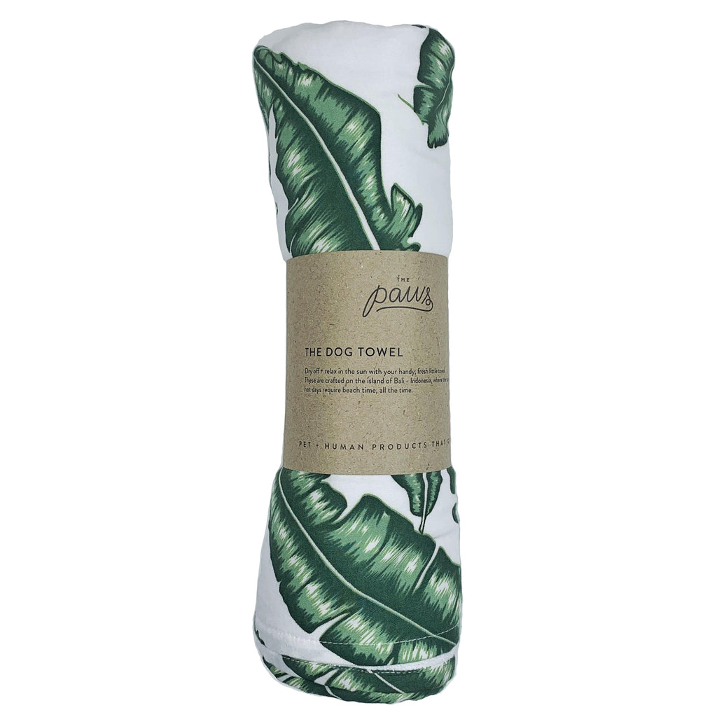 The Large Paws Towel (Tropical Jungle)