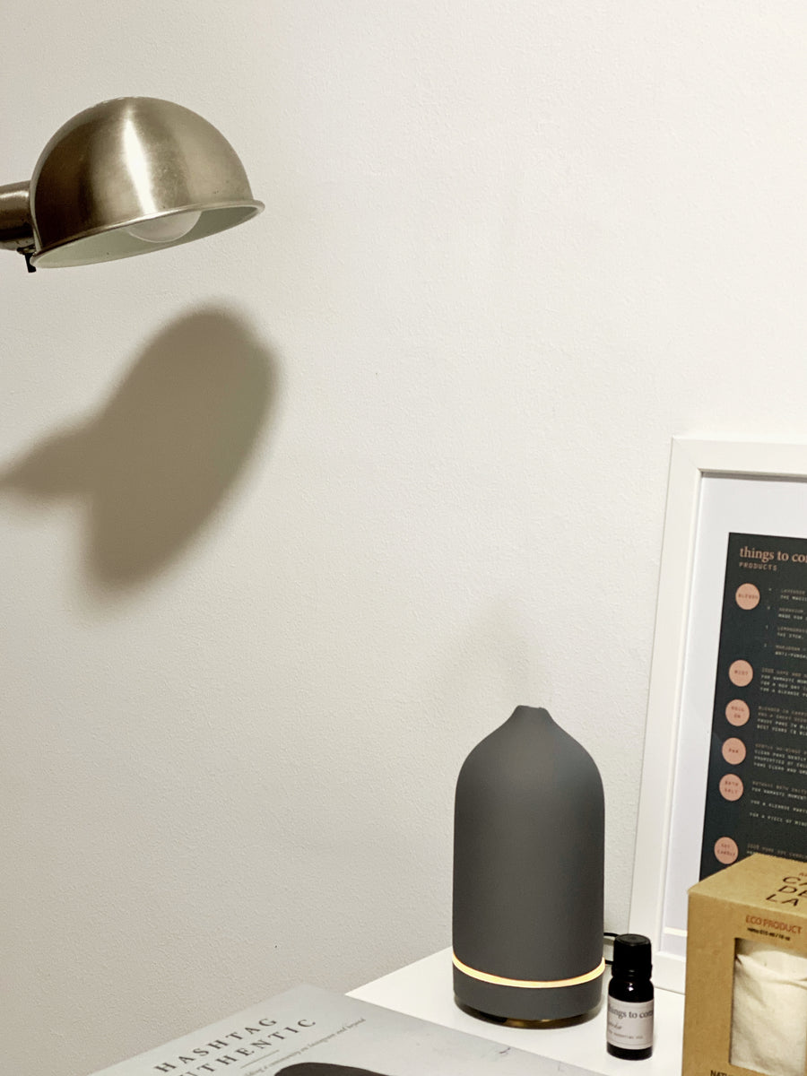 Charcoal Ceramic Diffuser – things to come